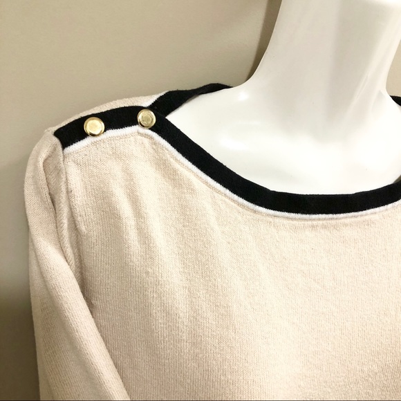 (2/40) full sleeve beige sweater - Picture 2 of 4
